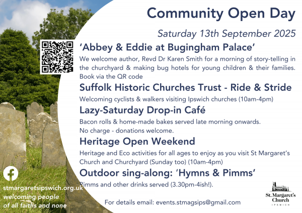 Community Open Day 2025 A4 landscape 2