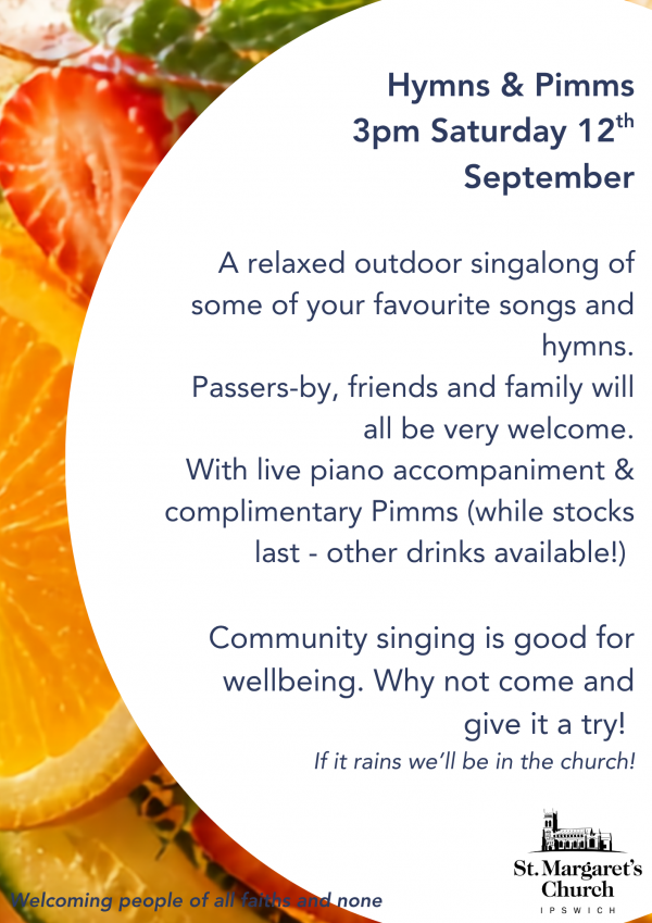 Hymns and Pimms