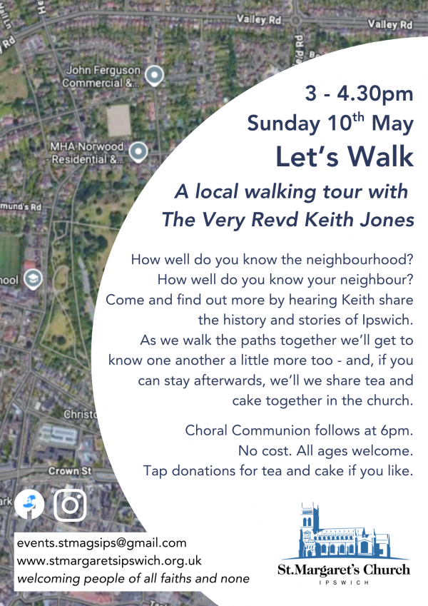 Summer Walking Tour 10 May